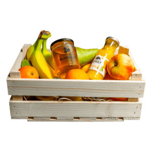 Luxe Fruitkist + Bijenbaas honing